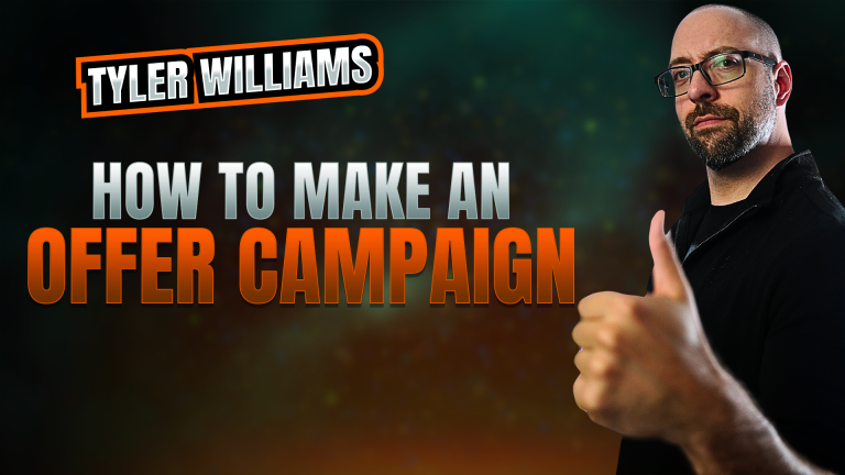 How To Do An Offer Campaign